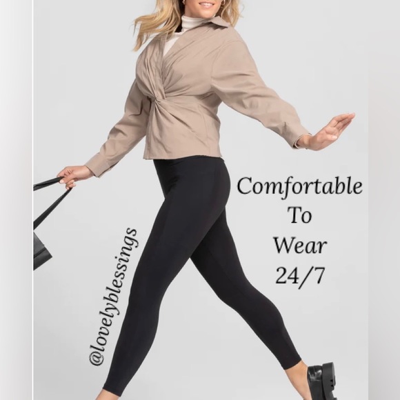 Sexy Fit Shaping Support Leggings Empetua Black Size Medium - Picture 16 of 16